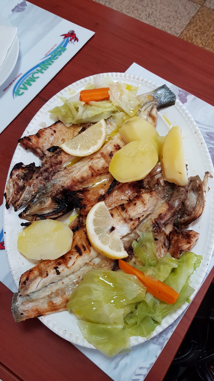 Блюда из морепродуктов в Эшпинью