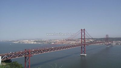 Мост имени 25 Апреля в Лиссабоне стал юбиляром